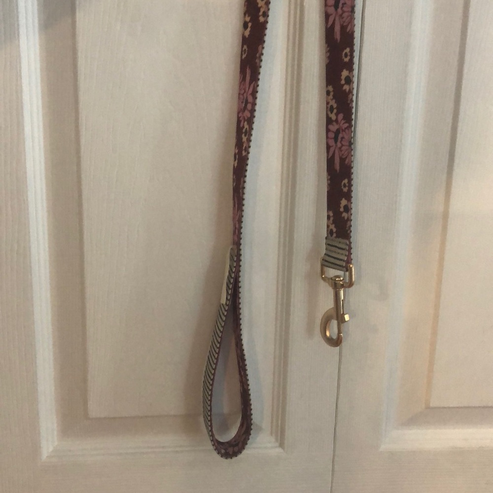 Leash and dog jacket combo. Size large jacket